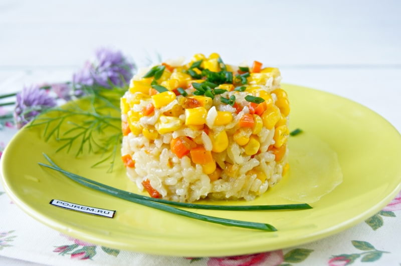 Risotto with Corn