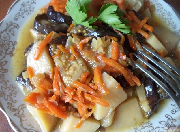 Eggplant and Potato Stew
