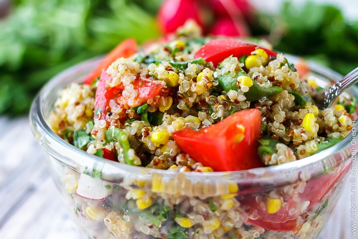 Diet Quinoa Salad
