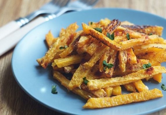 Pumpkin Sticks with Spices (in the Oven)