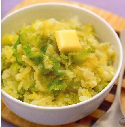 Colcannon (Mashed Potatoes with Cabbage)