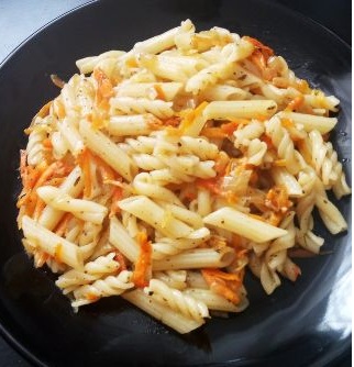 Pasta with Vegetables and Soy Sauce
