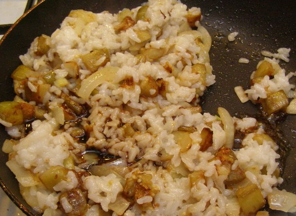 Rice with Eggplant step 7