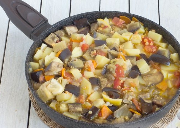 Vegetable Stew with Eggplant, Zucchini and Lentils step 10