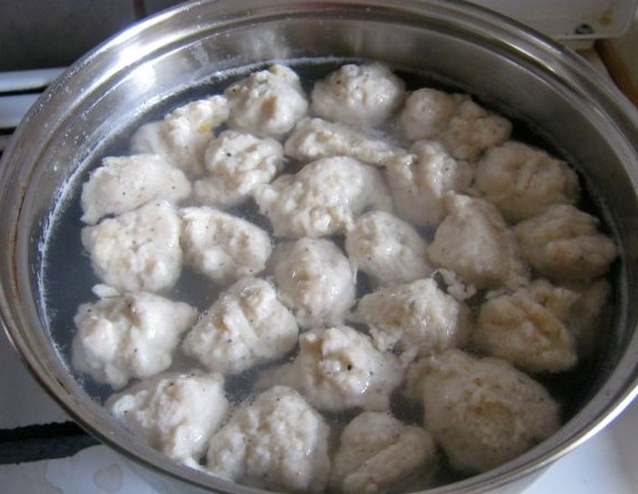 Chicken Dumplings step 5