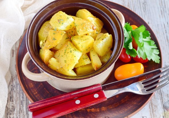 Potatoes with Mayonnaise (in the Sleeve) step 10