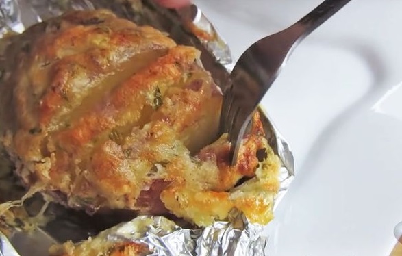 Country Style Garlic Potatoes step 8