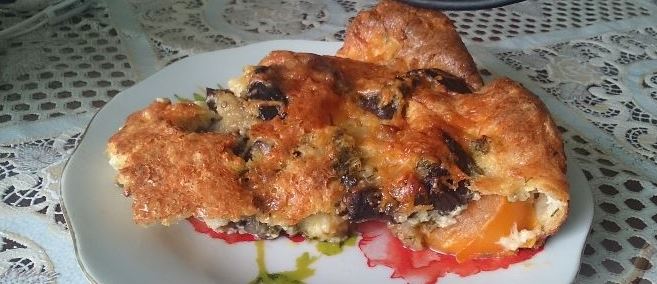Eggplant and Tomato Casserole