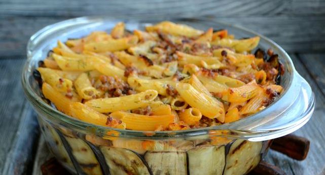 Eggplant Casserole and Minced Pasta step 11