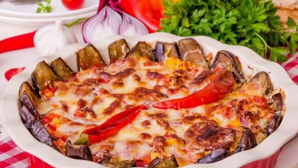 Eggplant Quiche