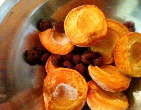 Fruit and Curd Casserole with Seeds step 1