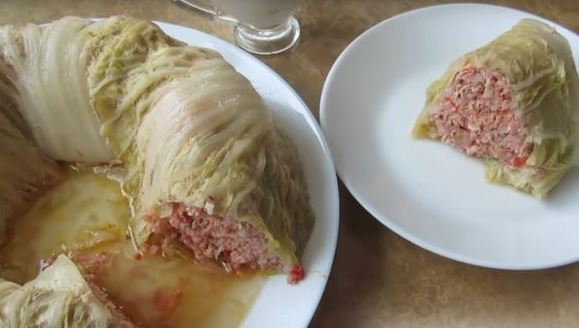 Lazy Cabbage Roll in the Oven