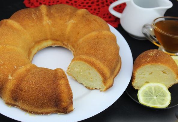 Lemon Manna on Kefir (no Flour)