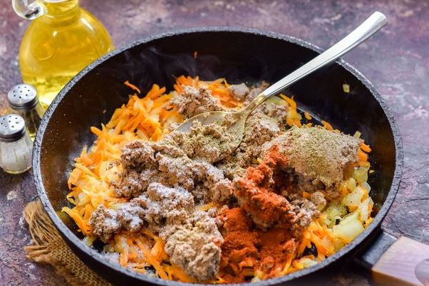 Mashed Potato Casserole with Chicken Liver step 6
