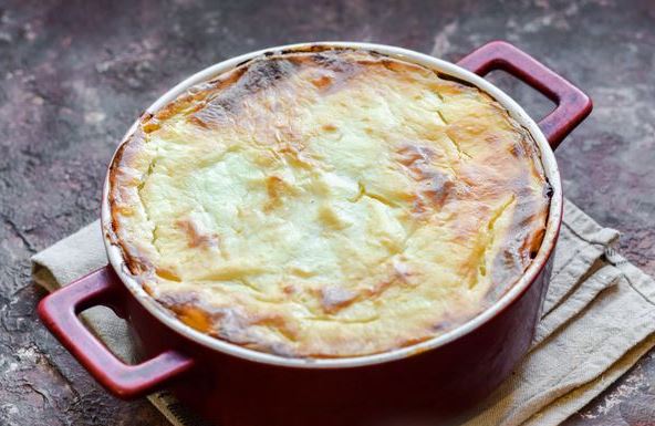 Mashed Potato Casserole with Chicken Liver step 8
