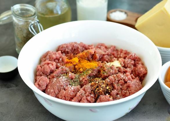 Meat Cake “Boboti” step 1