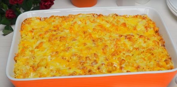Pasta and Cheese Casserole