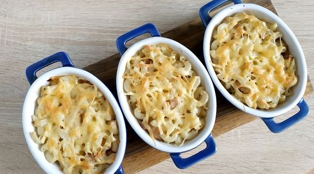 Pasta Casserole with Bacon and Cheese step 8