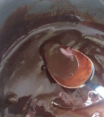 Cocoa Chocolate Glaze step 5