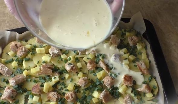Potato Casserole with Sausages step 5
