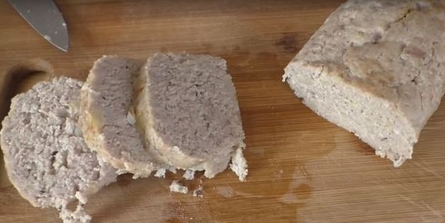 Potato “Sausage” (from Minced Meat and Mashed Potatoes)