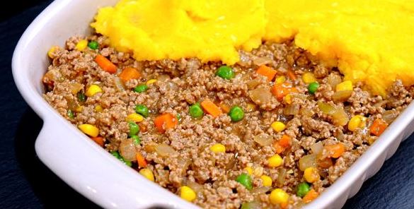 Pumpkin and Potato Casserole with Minced Meat step 6