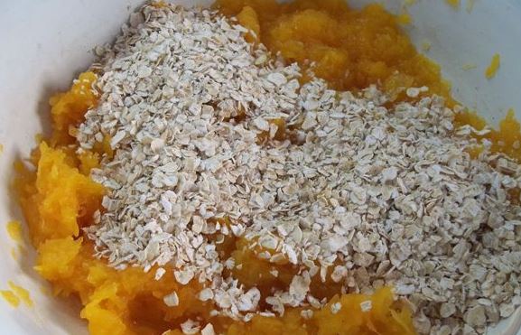 Pumpkin Casserole with Cheese and Nuts step 2