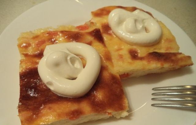 Pumpkin Casserole with Cottage Cheese