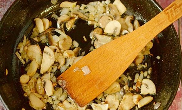 Rice Baked with Mushrooms step 4