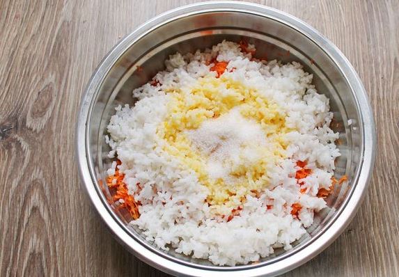 Rice Casserole with Carrots step 3
