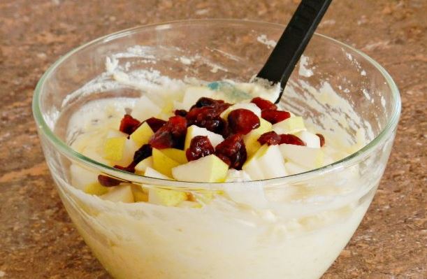 Rice Casserole with Cottage Cheese and Pear step 6