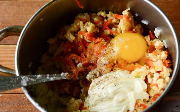Rice Casserole with Minced Chicken (in a Slow Cooker) step 4