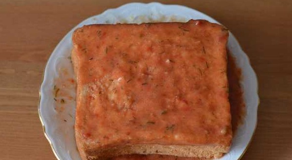Hot Sandwiches With Sausage and Cheese (in a pan) step 9