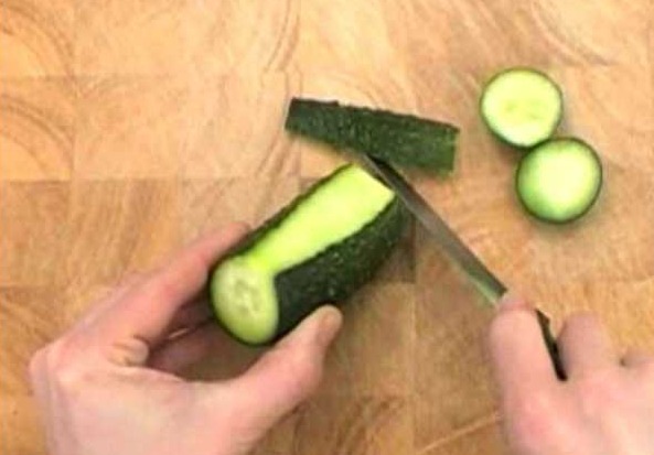 Cucumber Sandwich step 1