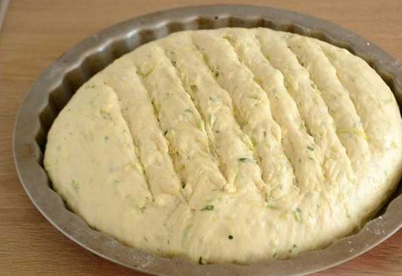 Zucchini Bread with Onions step 12