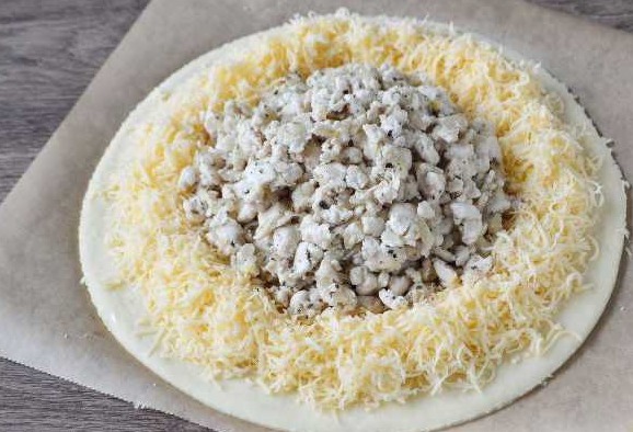 Sunflower Pie step 11