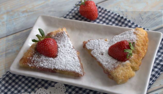 Semolina Casserole with Strawberries (in a Slow Cooker)