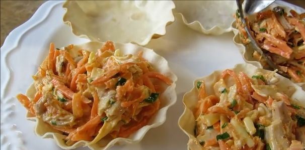Snack Tartlets “New Year’s Snow” step 8