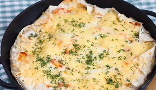 Vegetable Lavash Lasagna