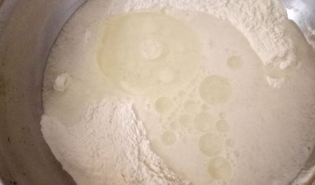 Wheat Yeast Bread (Very Simple) step 2