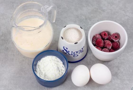Yogurt Casserole with Berries step 1