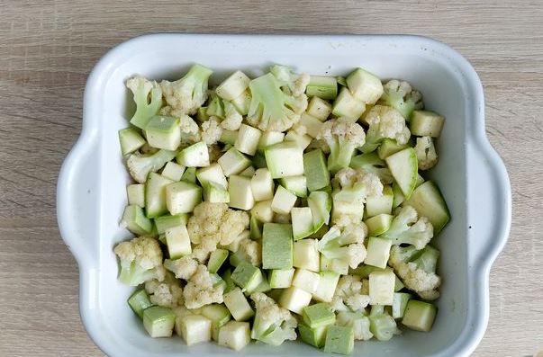 Zucchini and Cauliflower Casserole step 4