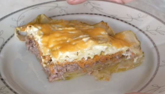 Zucchini Baked with Minced Meat in the Oven step 6