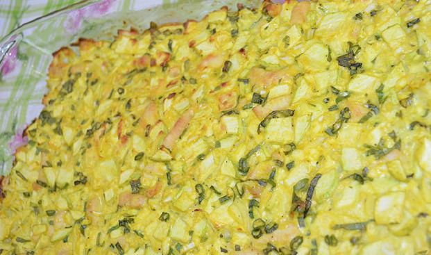 Zucchini Casserole (with Chicken) step 4