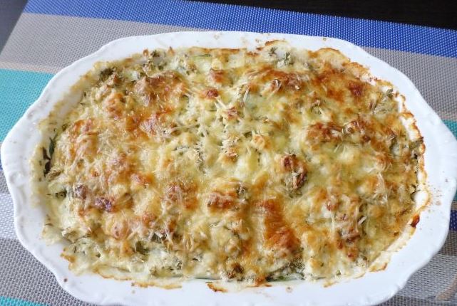 Zucchini Casserole with Feta Cheese and Herbs step 5