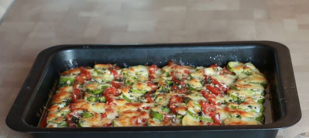 Zucchini Casserole with Minced Meat step 4