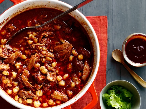 Mexican Soup “Pozole Rojo”