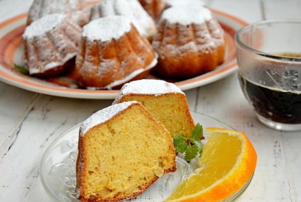 Cupcakes with Kefir and Condensed Milk