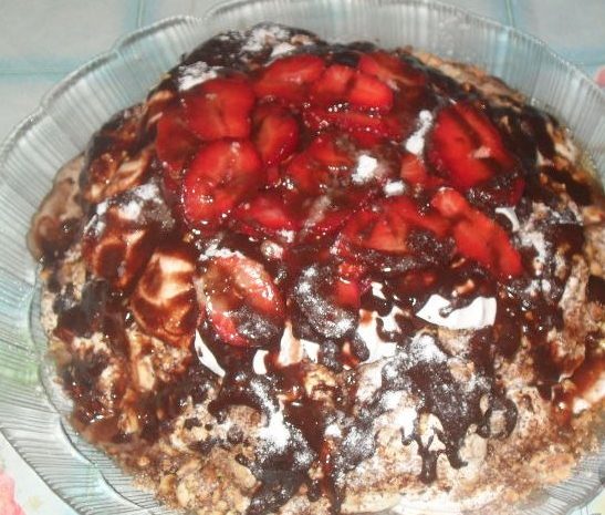 Marshmallow Cake No Baking