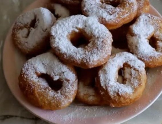 Fried Donuts on Kefir